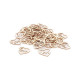 24 CONFETTIS EN BOIS COEUR LOVE