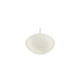 6 BOUGIES FLOTTANTES BLANC NACRE