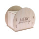 URNE RONDE "MERCI BEAUCOUP"