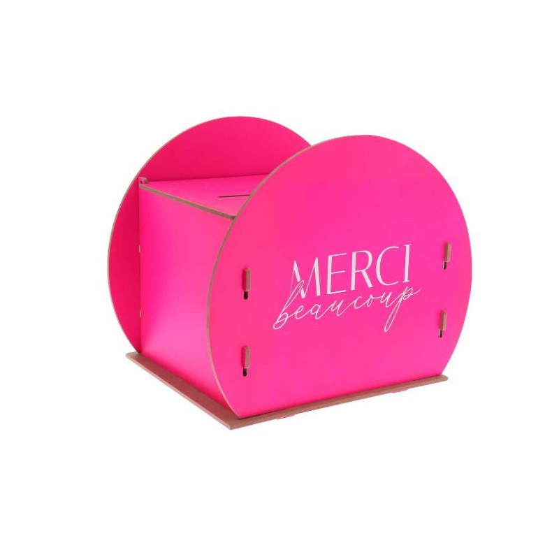 URNE RONDE "MERCI BEAUCOUP"