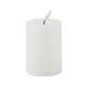 BOUGIE LED CYLIND. BLANC