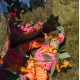 GUIRLANDE DE BOUGAINVILLIER ORANGE