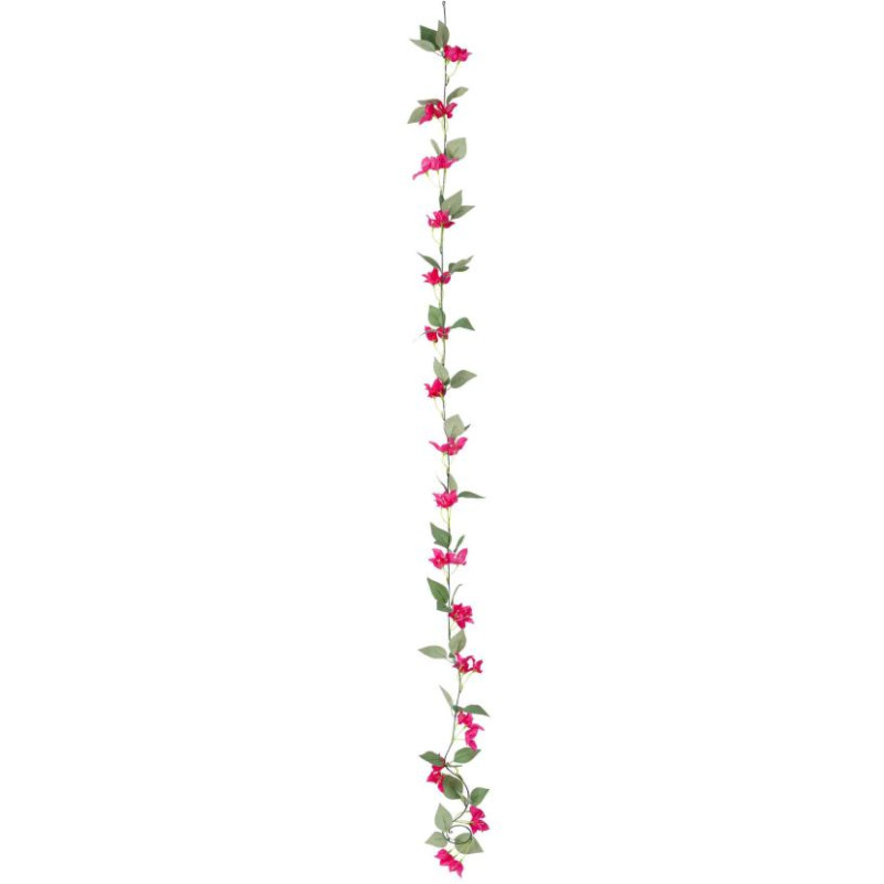 GUIRLANDE DE BOUGAINVILLIER FRAMBOISE