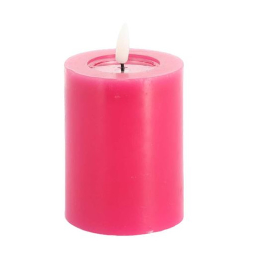 BOUGIE LED CYLIND. FRAMBOISE