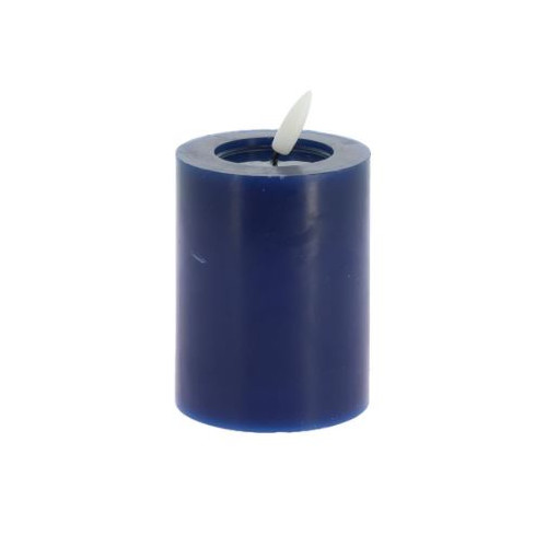 BOUGIE LED CYLIND. INDIGO