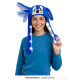 BONNET CHIEN BLEU+LUMIERE