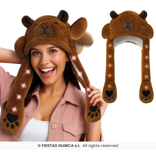 BONNET CAPYBARA+LUMIERE