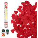 CANON CONFETTIS 40CM COEUR ROUGE