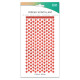 RIDEAU FOIL COEUR ROUGE