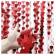 RIDEAU FOIL COEUR ROUGE