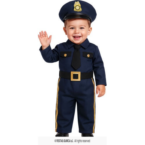 COSTUME POLICE 2/3 ANS