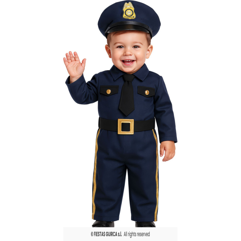 COSTUME POLICE 2/3 ANS