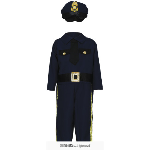 COSTUME POLICE 2/3 ANS