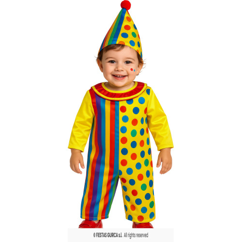 COSTUME CLOWN 2/3 ANS