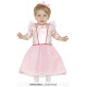 COSTUME PRINCESSE ROSE 2/3 ANS
