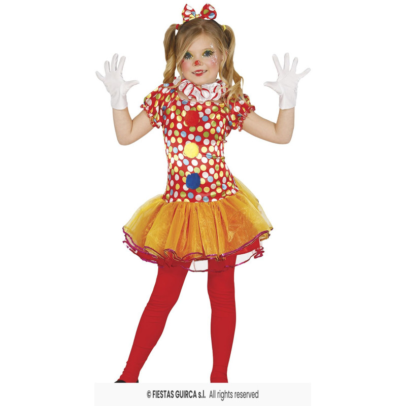 COSTUME CLOWN 3/4 ANS
