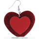 BOUCLES D'OREILLES COEURS