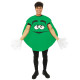 COSTUME BOMBON ROND VERT
