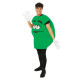COSTUME BOMBON ROND VERT