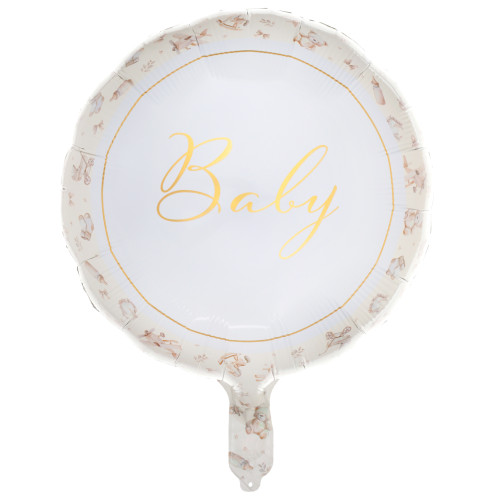 BALLON ALU LITTLE TEDDY IVOIRE