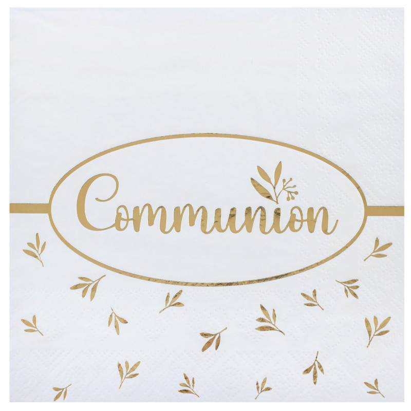12 SERVIETTES CEREMONY BIRDY