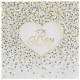 20 SERVIETTES GIRL BOY VERT