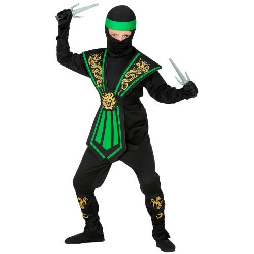COSTUME COMBAT NINJA VERT 116CM