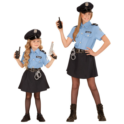 FILLE POLICIER 128CM