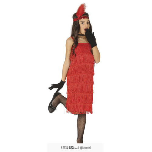 ROBE CHARLESTON ROUGE