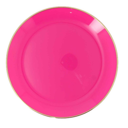 6 ASSIETTES ÉLÉGANCE - RÉUTILISABLE