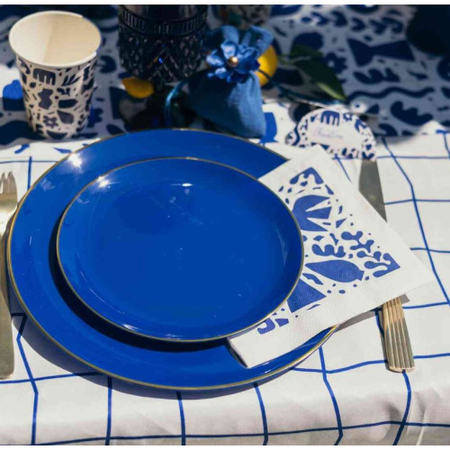 6 PETITES ASSIETTES ÉLÉGANCE - REUTILISABLE
