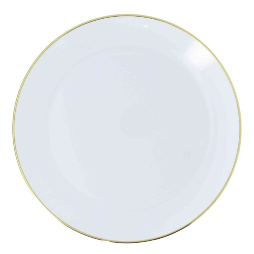 6 ASSIETTES ÉLÉGANCE - RÉUTILISABLE
