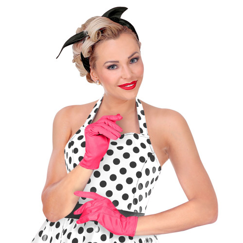 PAIRE DE GANTS ROSE