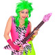 PAIRE MITAINES 33CM ROSE FLUO