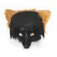 DEMI MASQUE PELUCHE RENARD