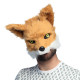 DEMI MASQUE PELUCHE RENARD