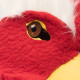 DEMI MASQUE PELUCHE COQ