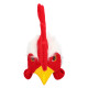 DEMI MASQUE PELUCHE COQ