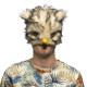 DEMI MASQUE PELUCHE HIBOU