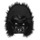 DEMI MASQUE PELUCHE GORILLE