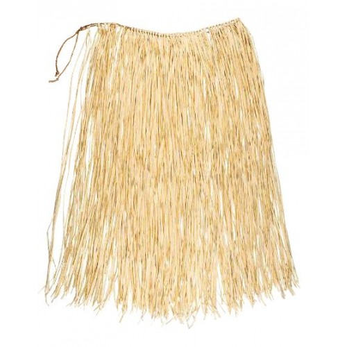 JUPE HAWAIENNE 80CM NATURELLE