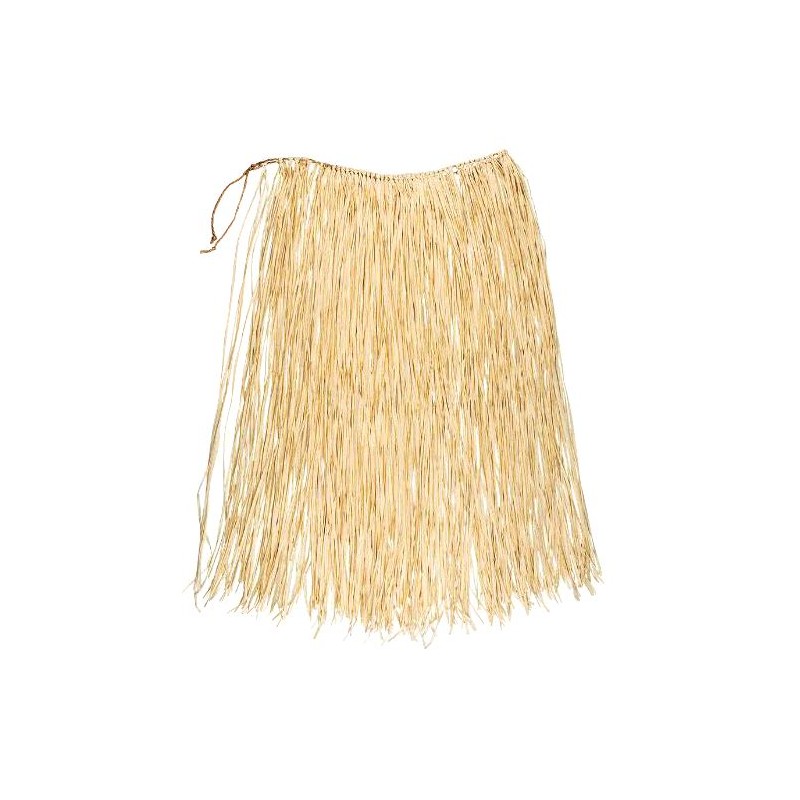 JUPE HAWAIENNE 80CM NATURELLE