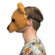 DEMI MASQUE PELUCHE OURS