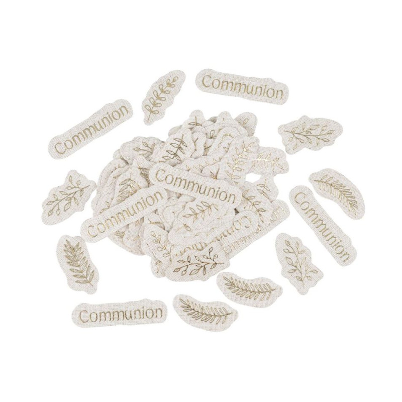 100 CONFETTIS "COMMUNION" LIN