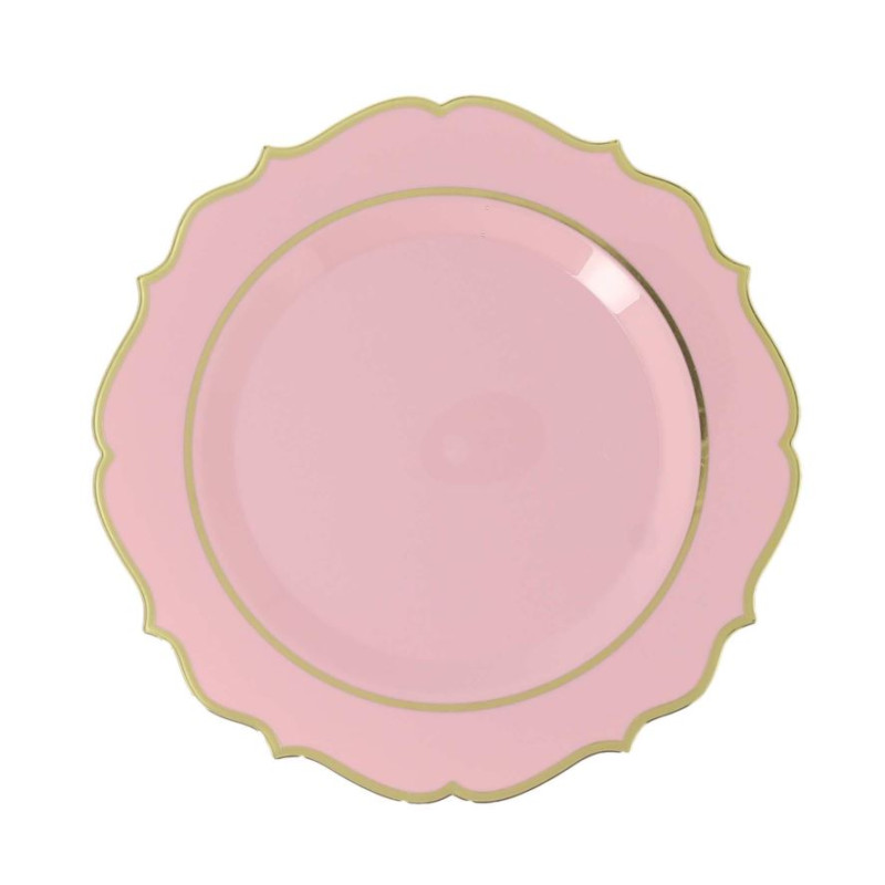 6 ASSIETTES RAFFINÉ - RÉUTILISABLE