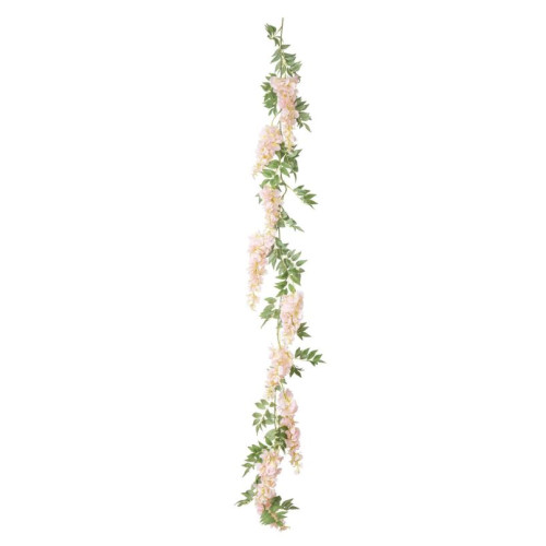 GUIRLANDE GLYCINE ROSE