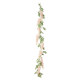 GUIRLANDE GLYCINE ROSE