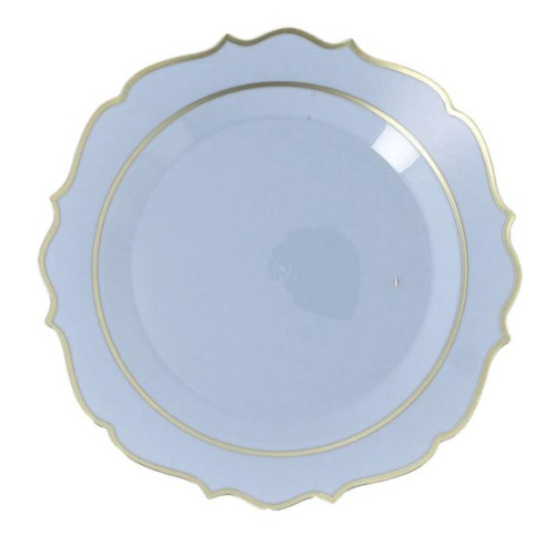 6 PETITES ASSIETTES RAFFINE - BLEU