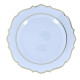 6 ASSIETTES RAFFINÉ - RÉUTILISABLE BLEU