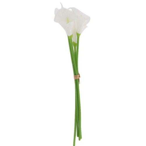 BOUQUET DE 4 ARUMS BLANC ET VERT